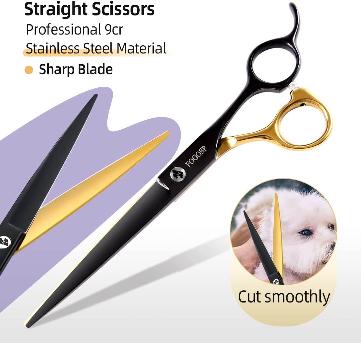 Dog Grooming Scissors Kit