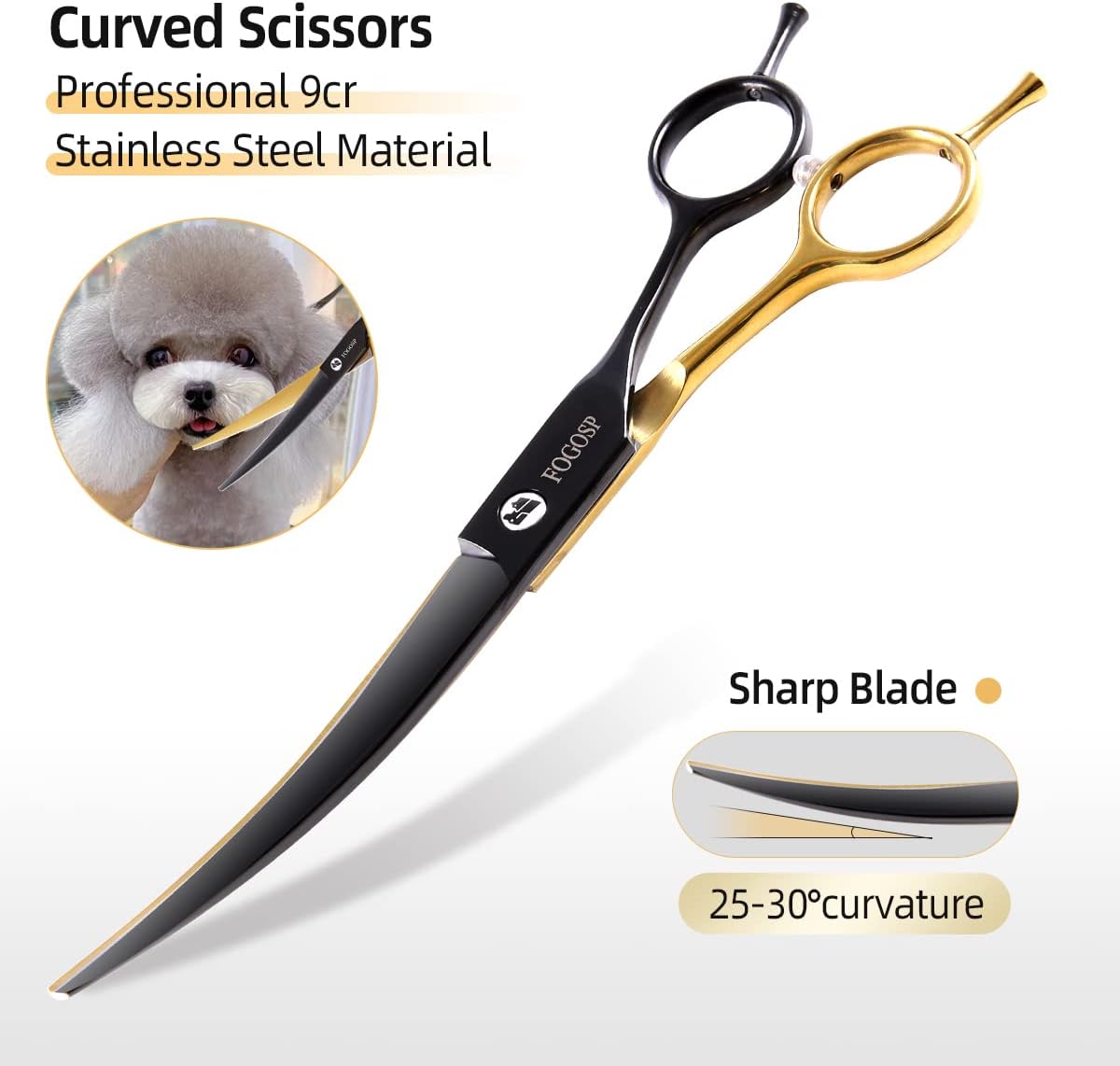 Dog Grooming Scissors Kit