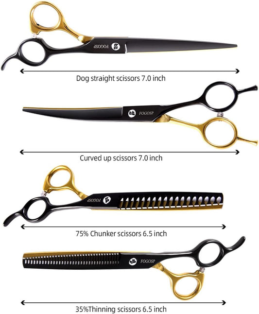 Dog Grooming Scissors Kit