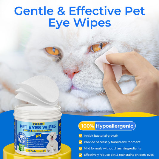Pupmate Pet Eye Wipes