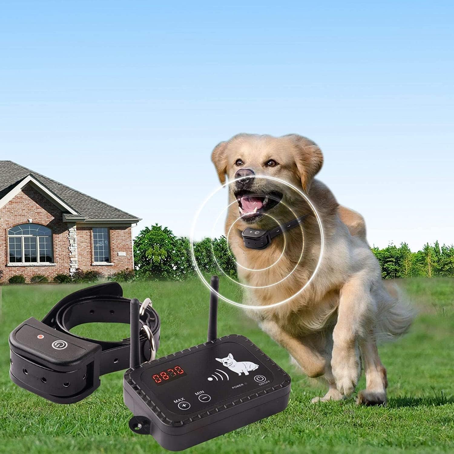 Pet Containment Electric Dog Fence With Remote Trainer Pet Safe