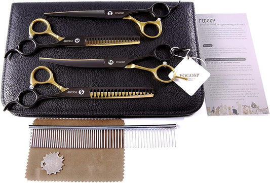 Dog Grooming Scissors Kit