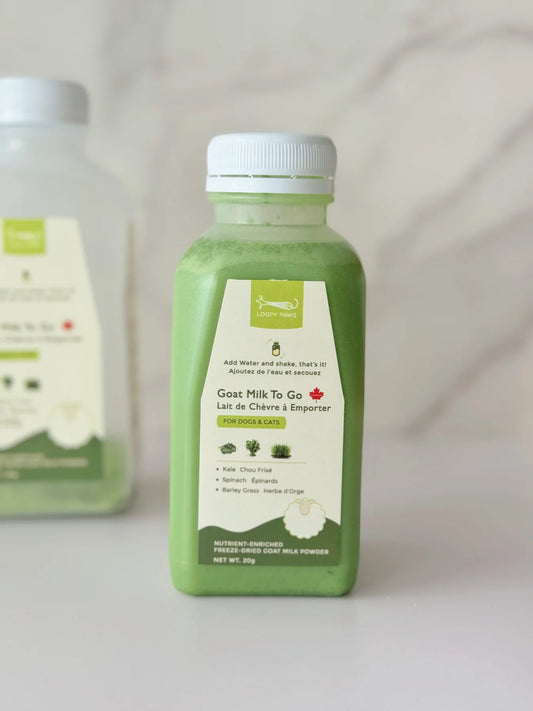 Loopy Paws Goat Milk TO GO - Mixed Veggies