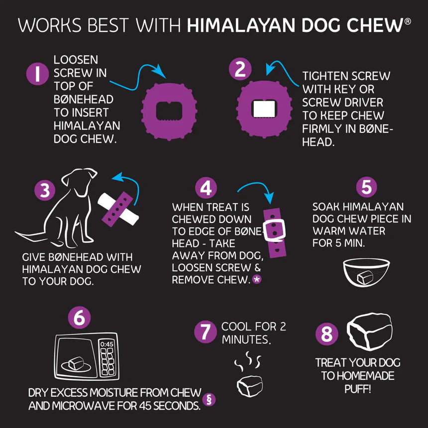Bonehead Chew Smarter For Yak Chew
