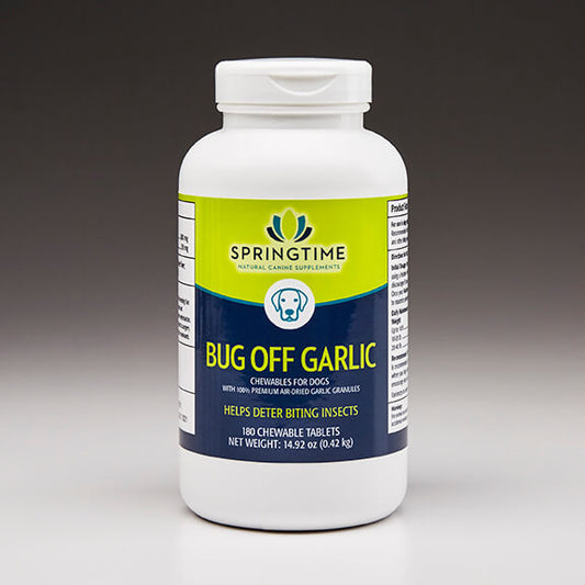 SpringTime Bug Off Garlic Chewables For Dogs