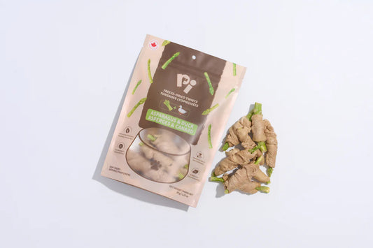 PI Freeze-Dried Asparagus & Duck Twists 42g (1.5oz)
