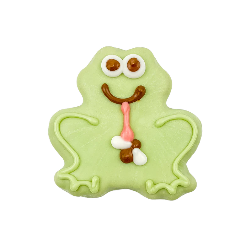 Ribbit Froggy Dog Cookie