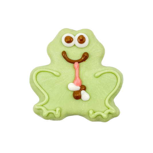 Ribbit Froggy Dog Cookie