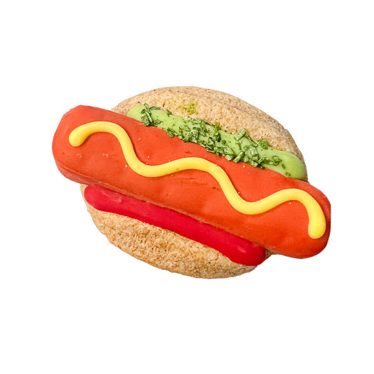 3D Hot Dog Cookie