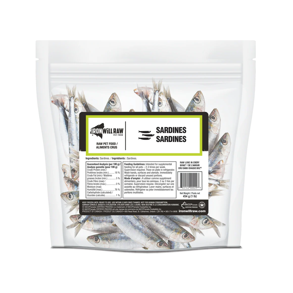 IronWillRaw Sardines