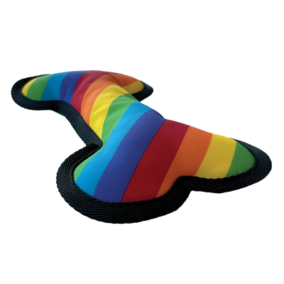 foufouBRANDS™ fouFIT™ One Love Tough Toys Bone 6.5" to 7" Dog Toy
