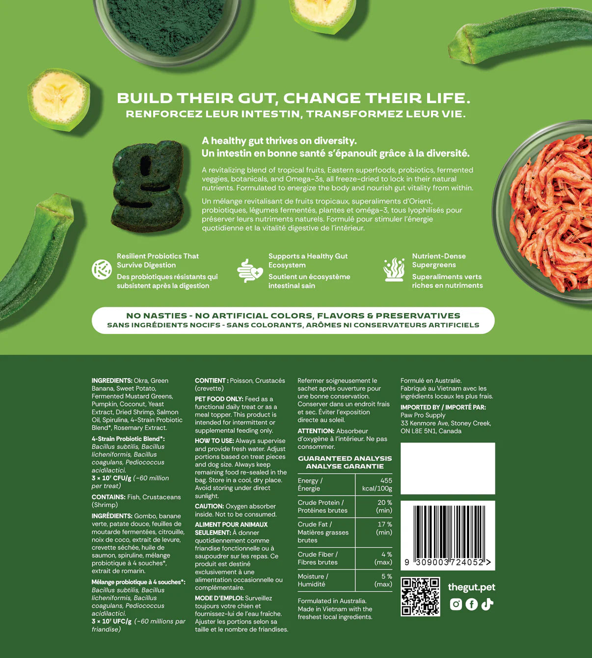 Gut + Okra & Spirulina