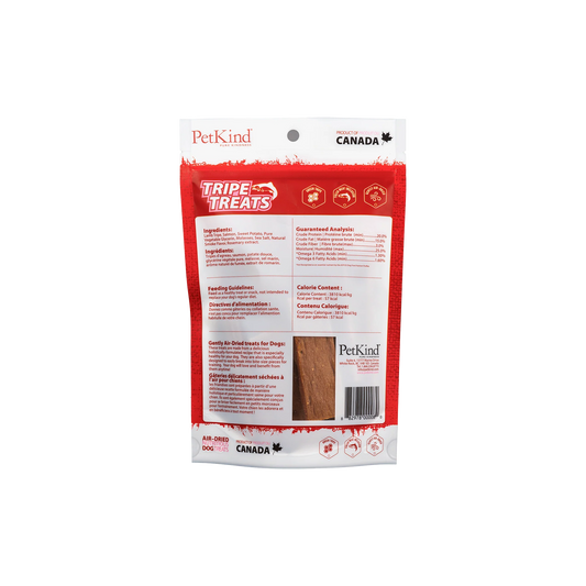 PetKind® Salmon + Green Lamb Tripe Treats Natural Dog Treat 6oz
