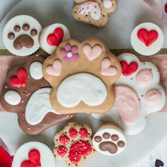 Flowet Paw Cookie