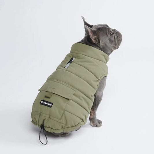 WarmShield Water-Resistant Jacket Olive
