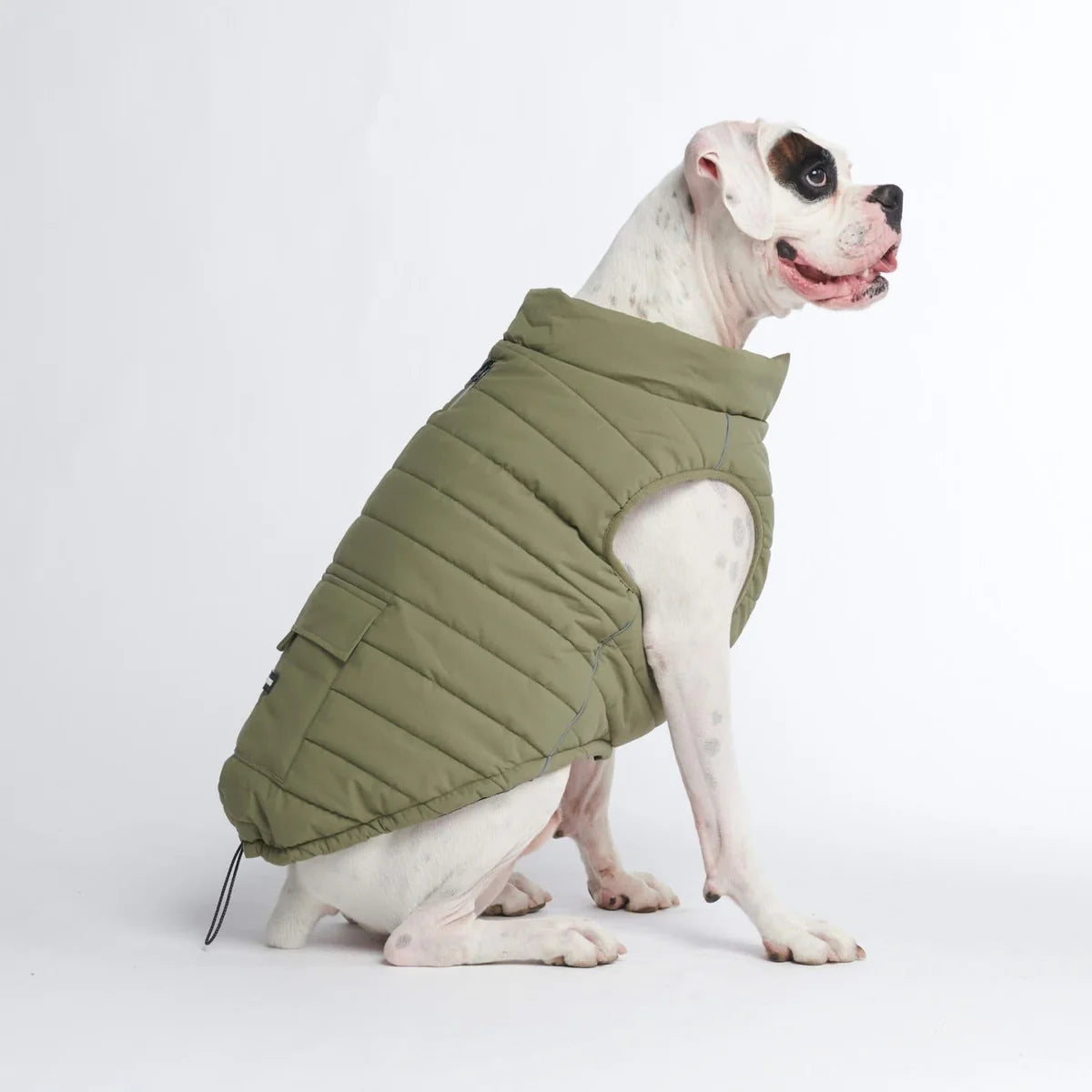 WarmShield Water-Resistant Jacket Olive