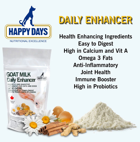HAPPYDAYS Daily Enhancer Supplement Dogs & Cats