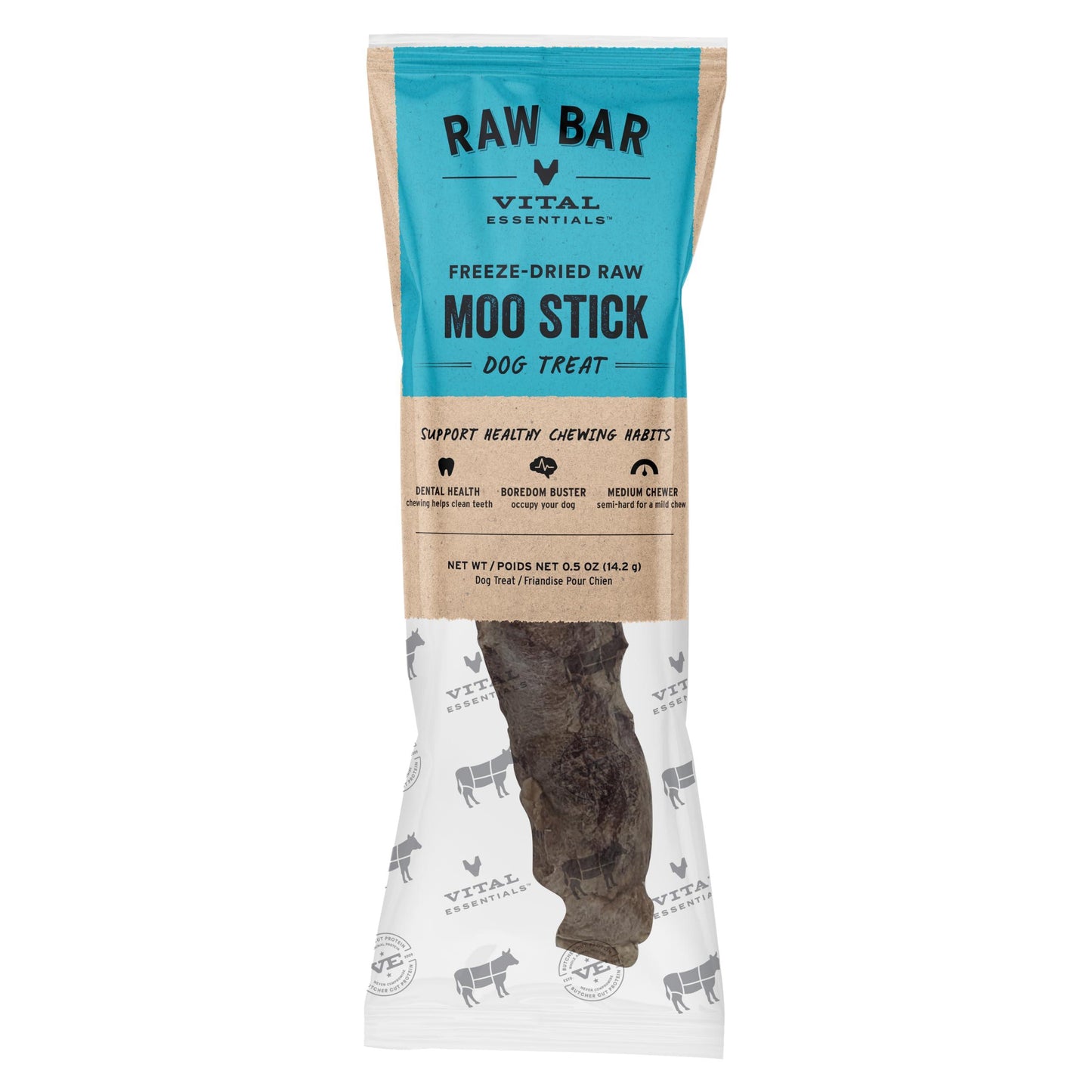 Vital Essentials® RAW BAR Freeze-Dried Raw Moo Sticks