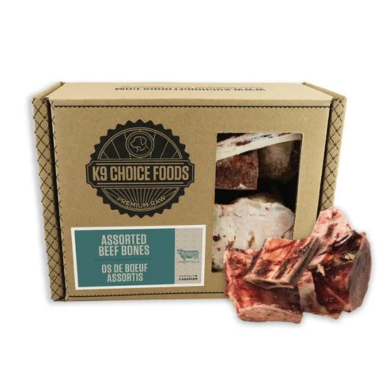 K9 Choice Food Assorted Beef Bones 10lb