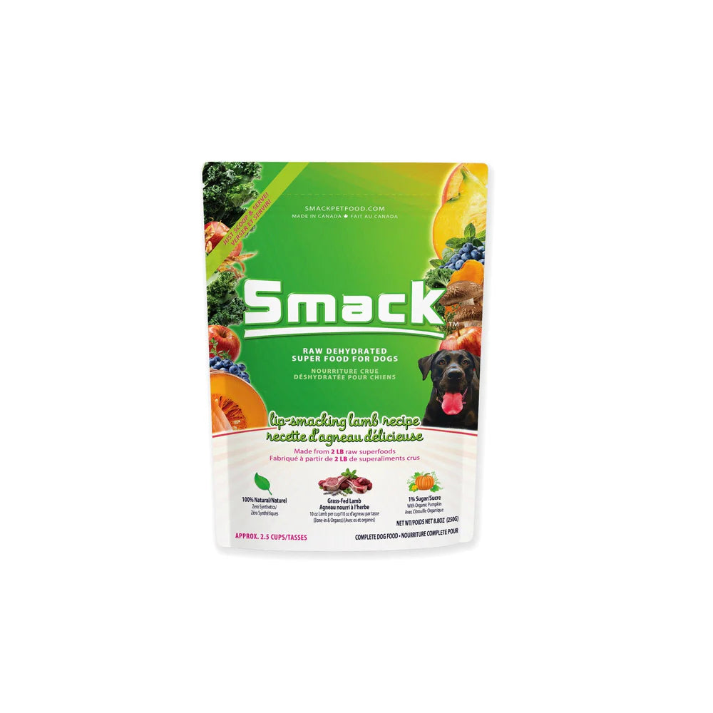 SMACK Raw Dehydrated Super Food For Dogs
