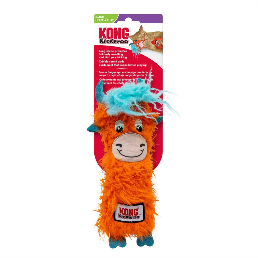 Kong® Kickeroo Highland Cow Assorted Cat Toy