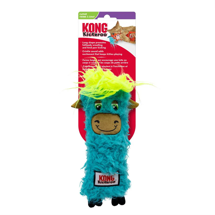 Kong® Kickeroo Highland Cow Assorted Cat Toy