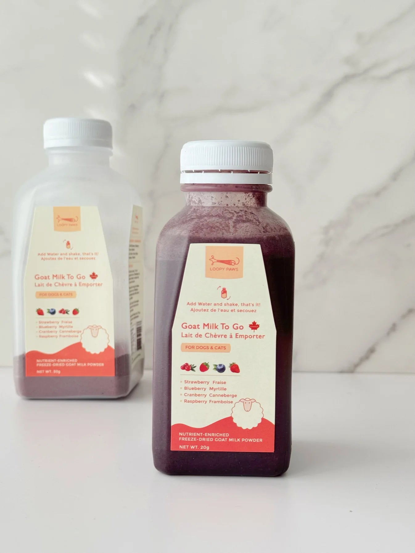 Loopy Paws Goat Milk TO GO - Mixed Berries