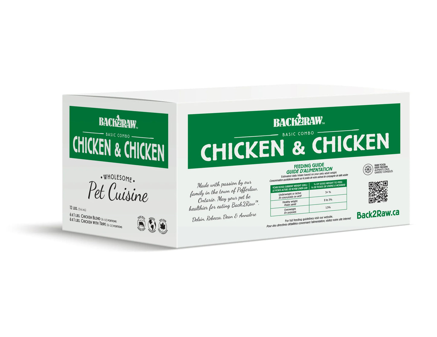 Back2Raw Basic Chicken & Chicken Blend