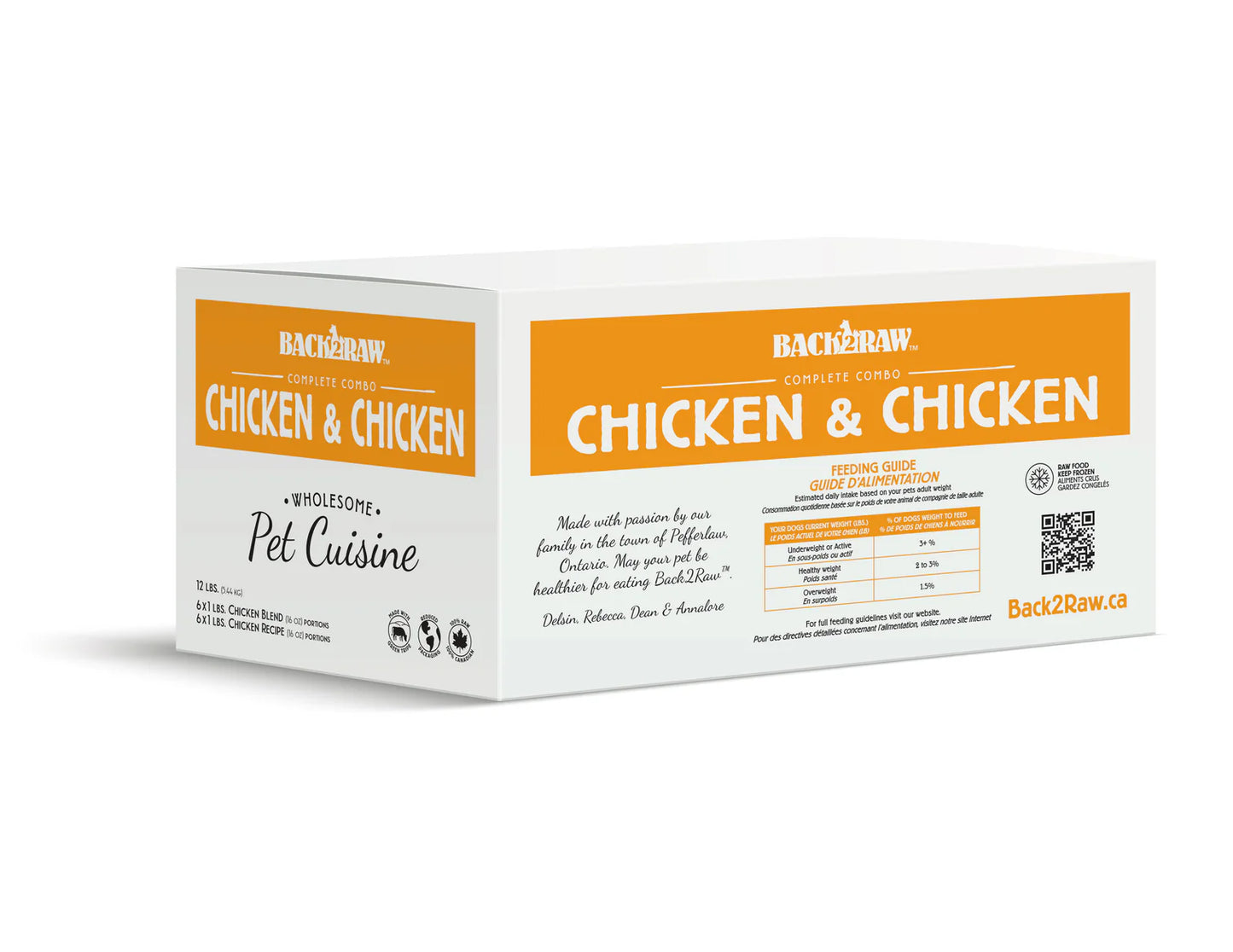 Back2Raw Complete Chicken/Chicken Blend