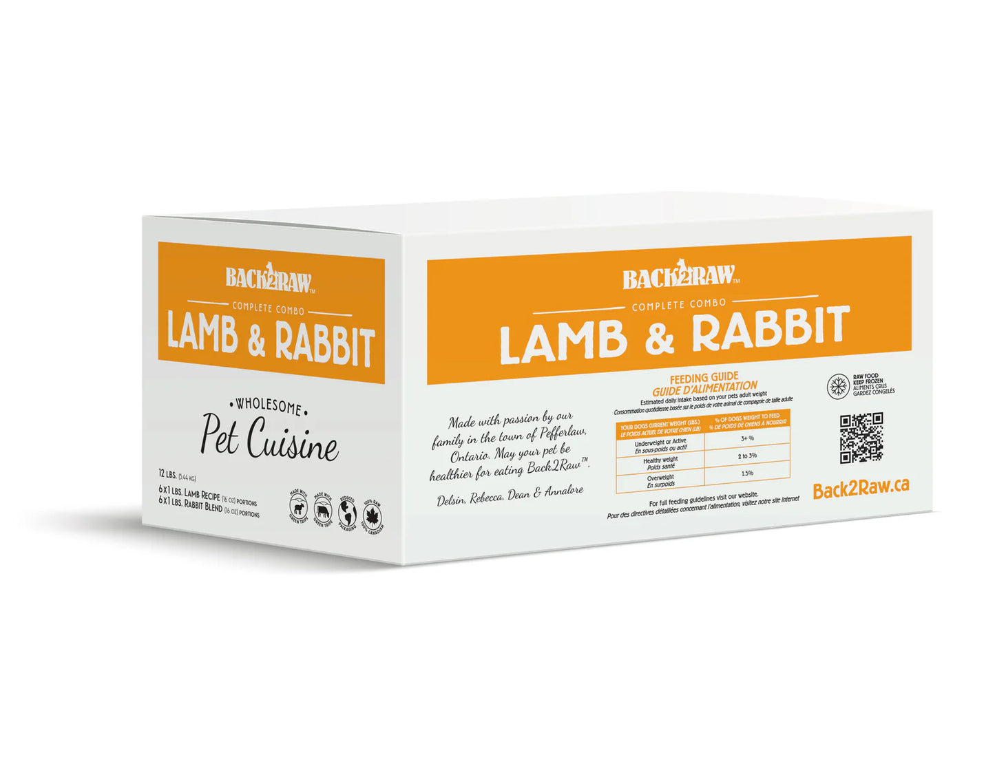 Back2Raw Complete Lamb & Rabbit