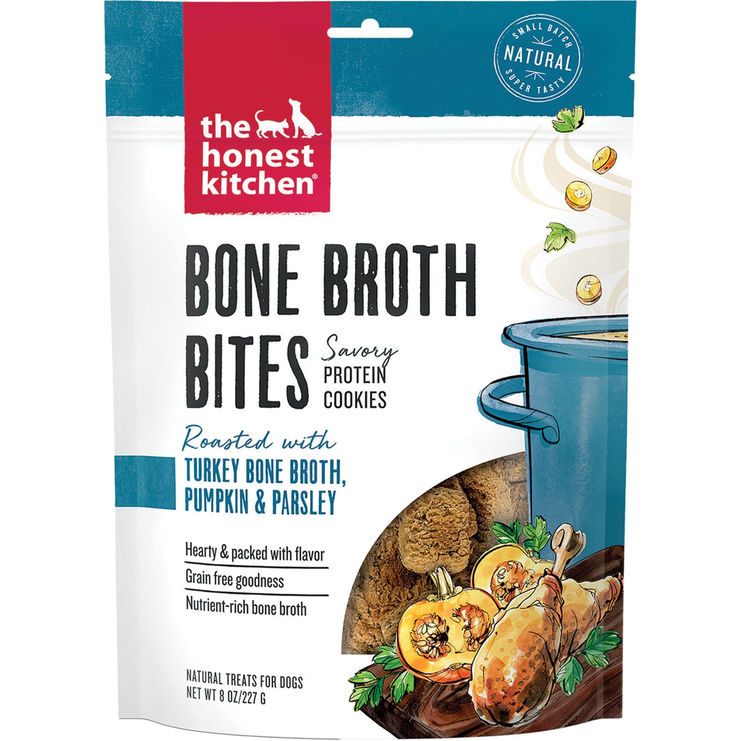 THE HONEST KITCHEN® BONE BROTH BITES FOR DOGS 8 OZ