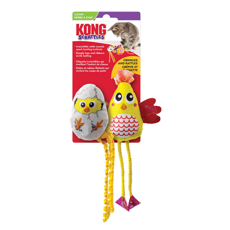 Kong® SPRING Scrattles Chicken