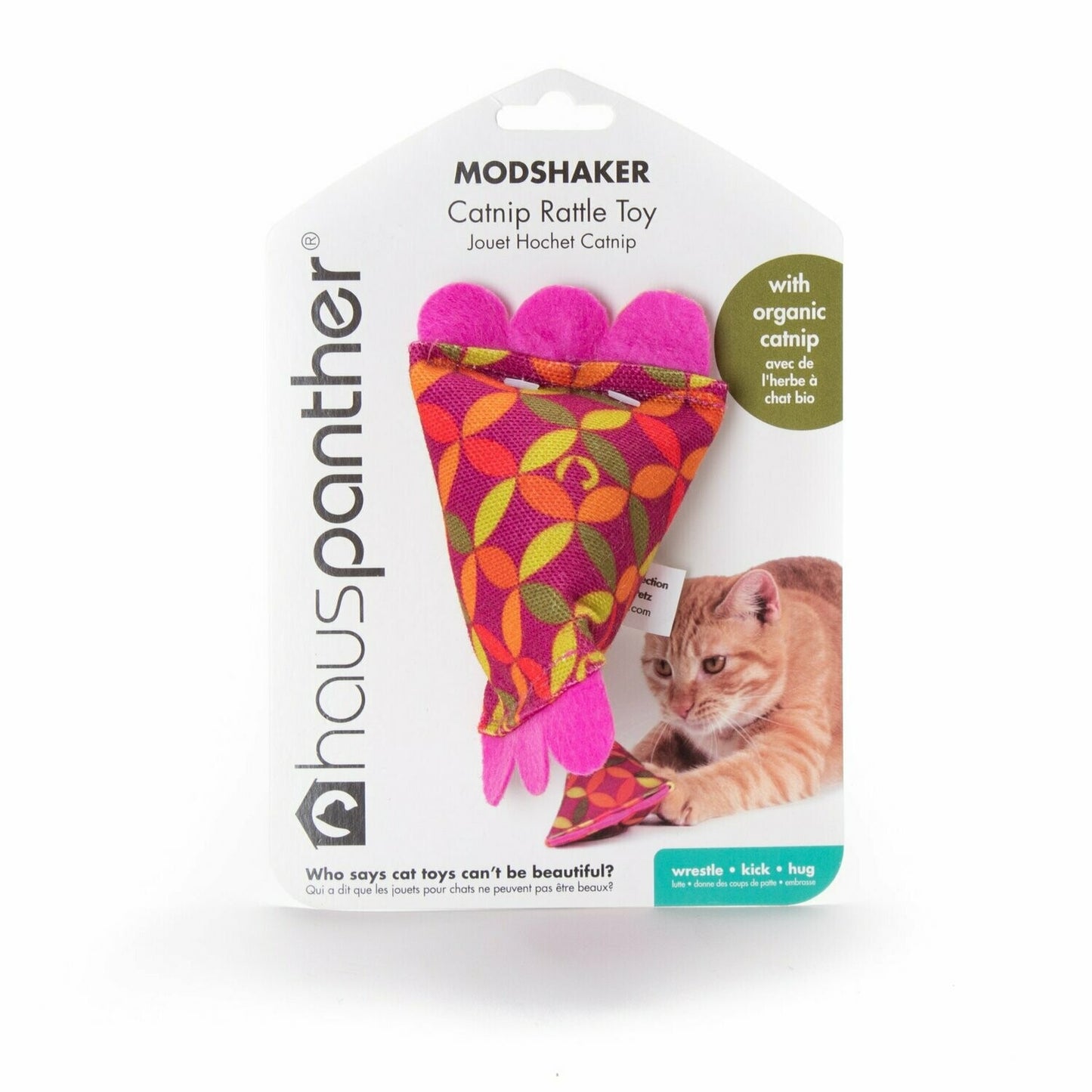 Hauspanther ModShaker Catnip Rattle Toy