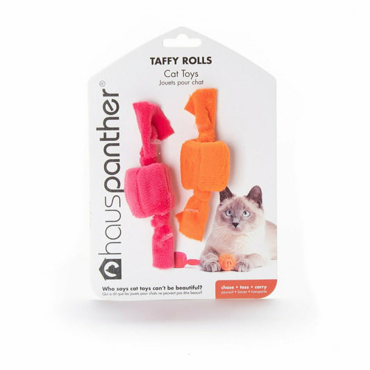 Hauspanther Taffy Rolls Cat Toys (Set of 2 Toys)