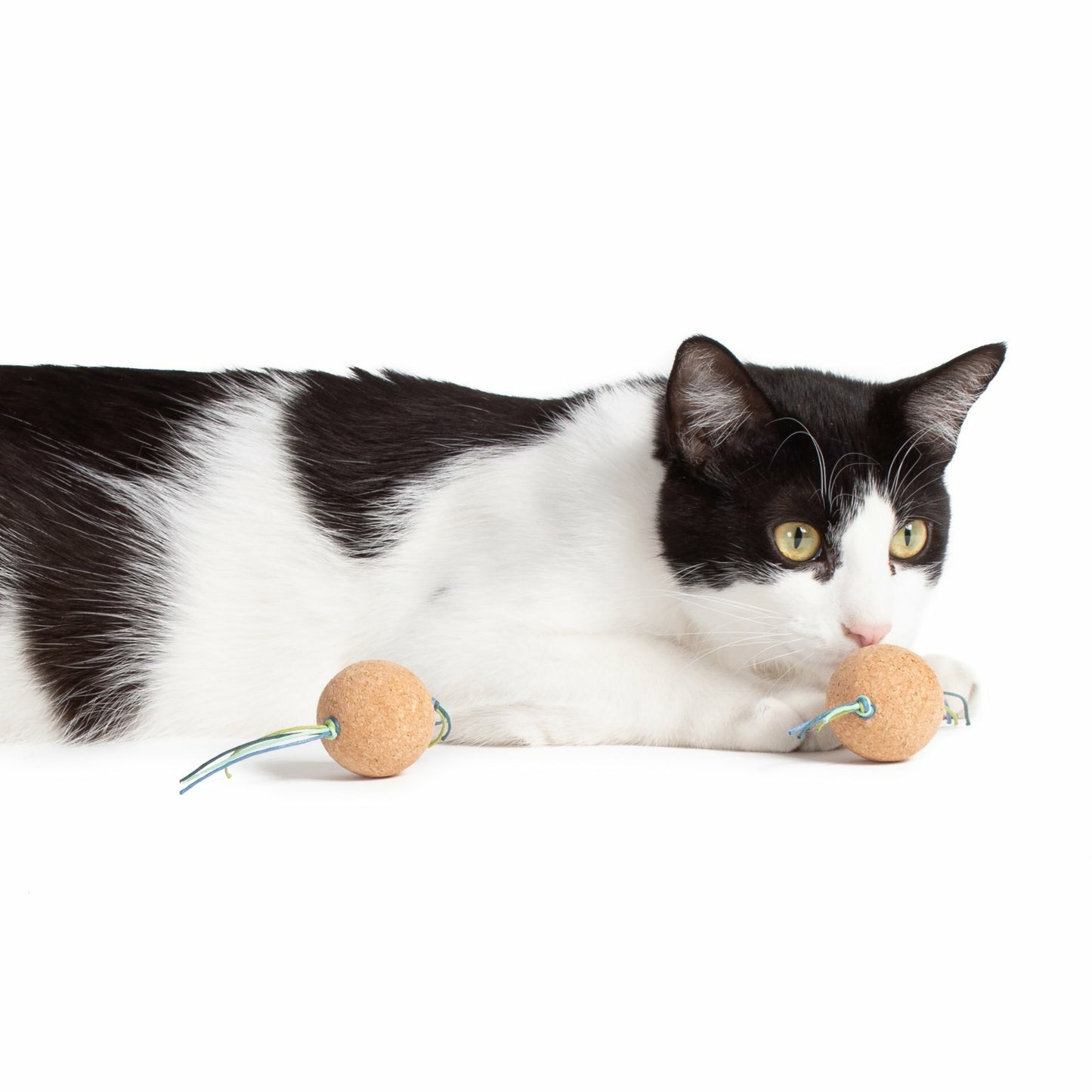 Hauspanther Cork Bombs Cork Cat Toys (Set of 2 Toys)