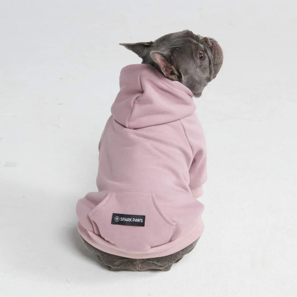 Essential Dog Hoodie - Purple Taupe