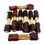 Collagen Stick 6" Natural - Wrapped ends