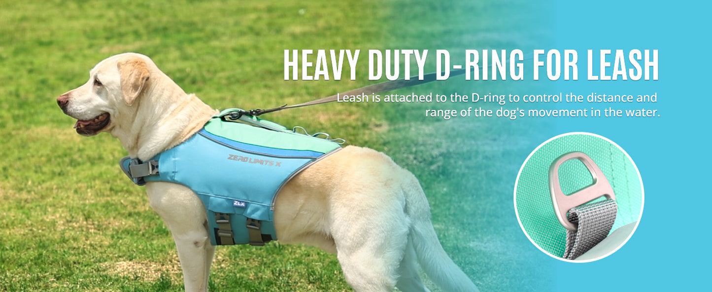 ZLX Dog Life Jacket (Blue)