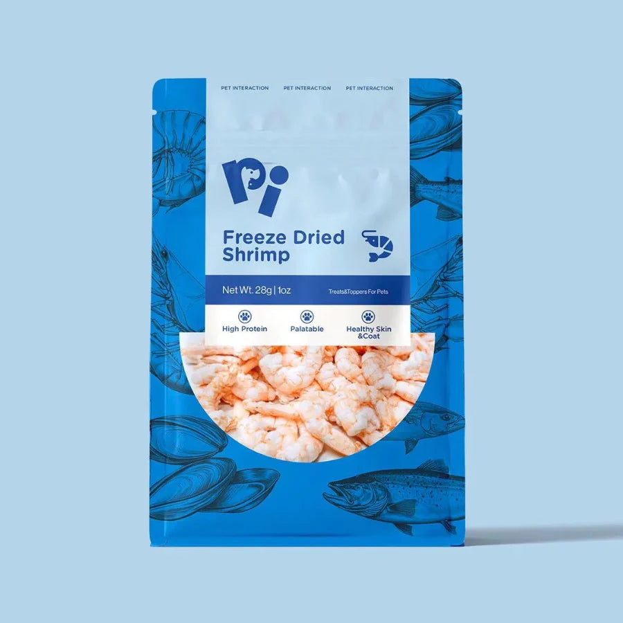 PI Pet Food Freeze-Dried Shrimp – 28g