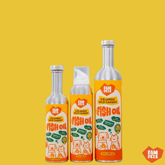 FAM PETS Wild Icelandic Fish Oil 16oz