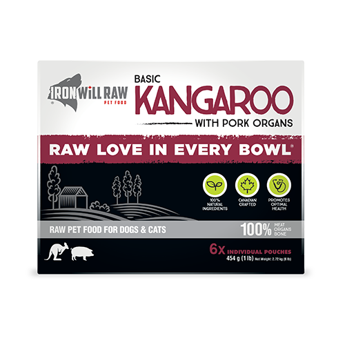 Iron Will Raw® Basic Kangaroo 4lb