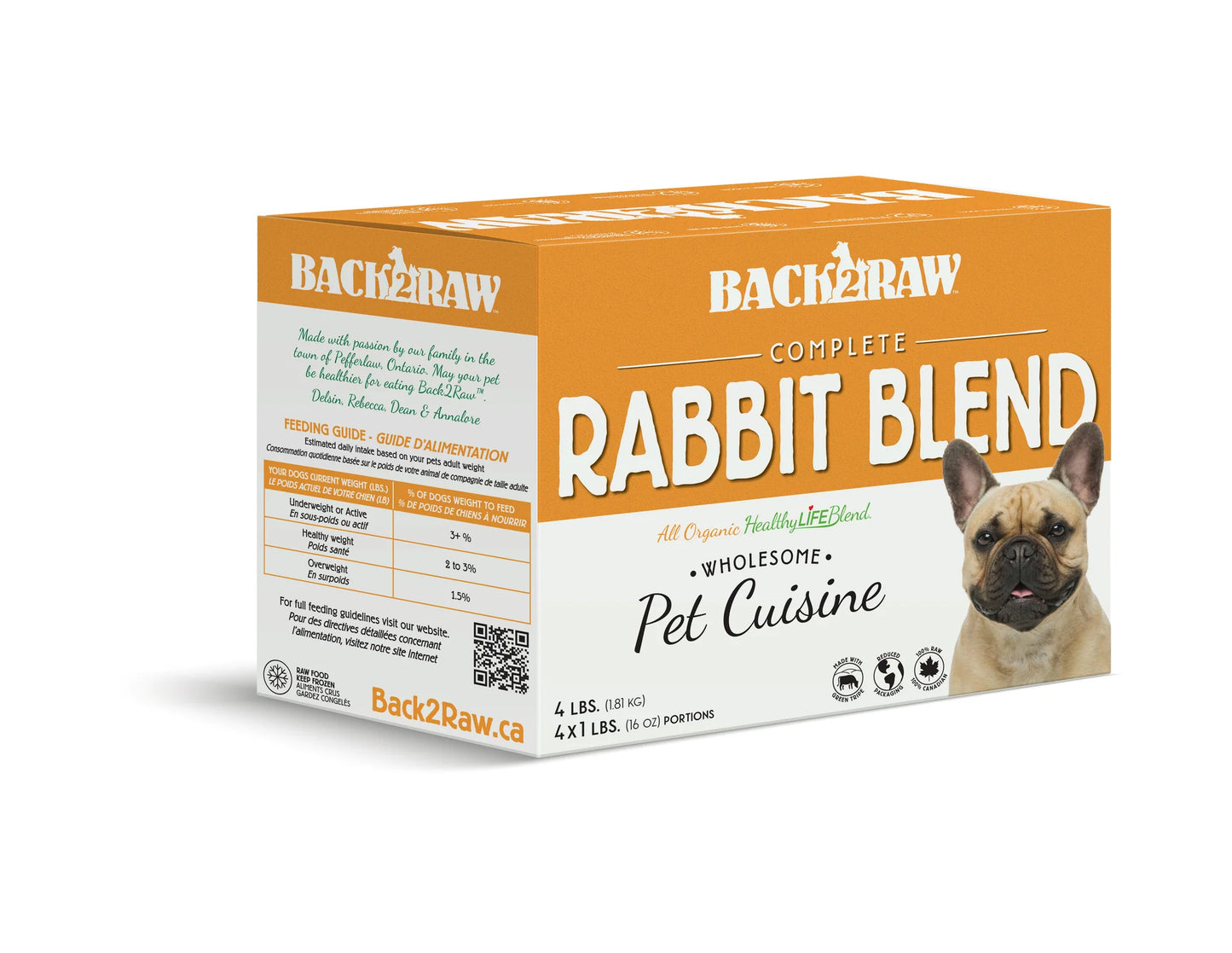 Back2Raw Complete Rabbit blend