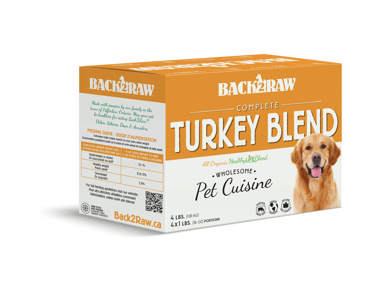 Back2Raw Complete Turkey Blend