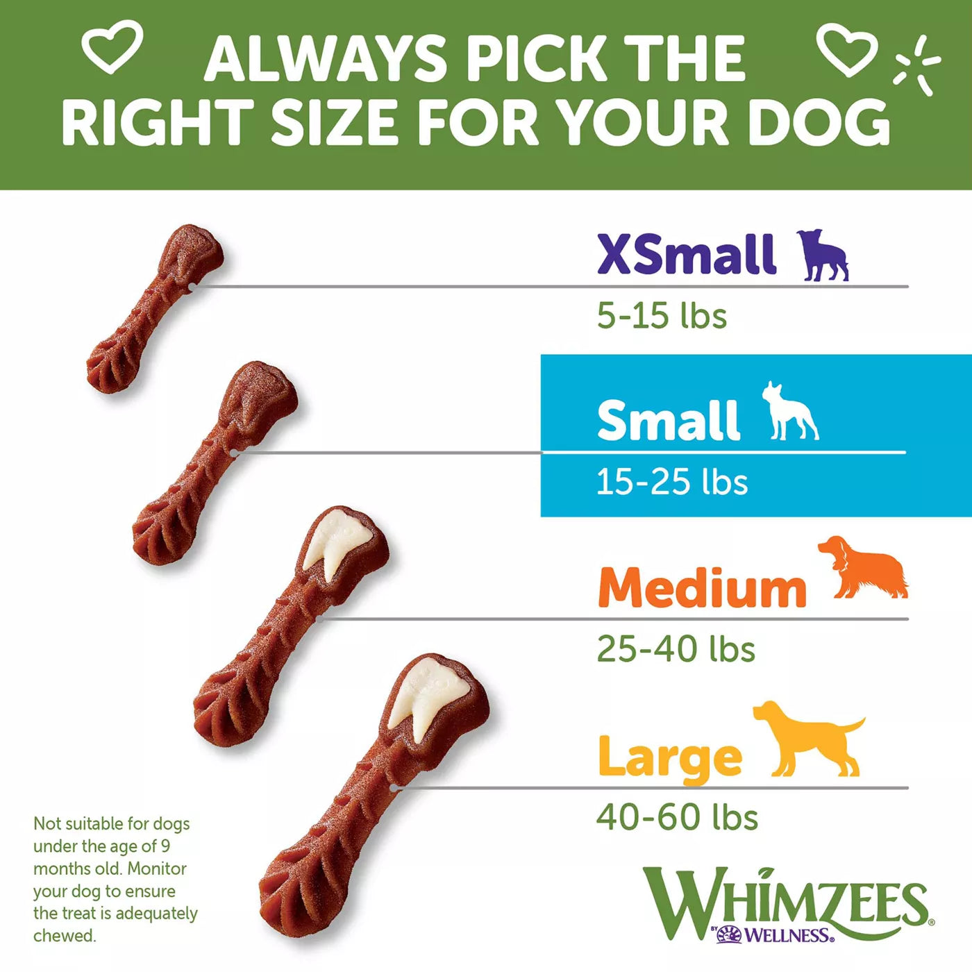 WHIMZEES® Brushzees® ALL NATURAL DAILY DENTAL TREAT FOR DOGS