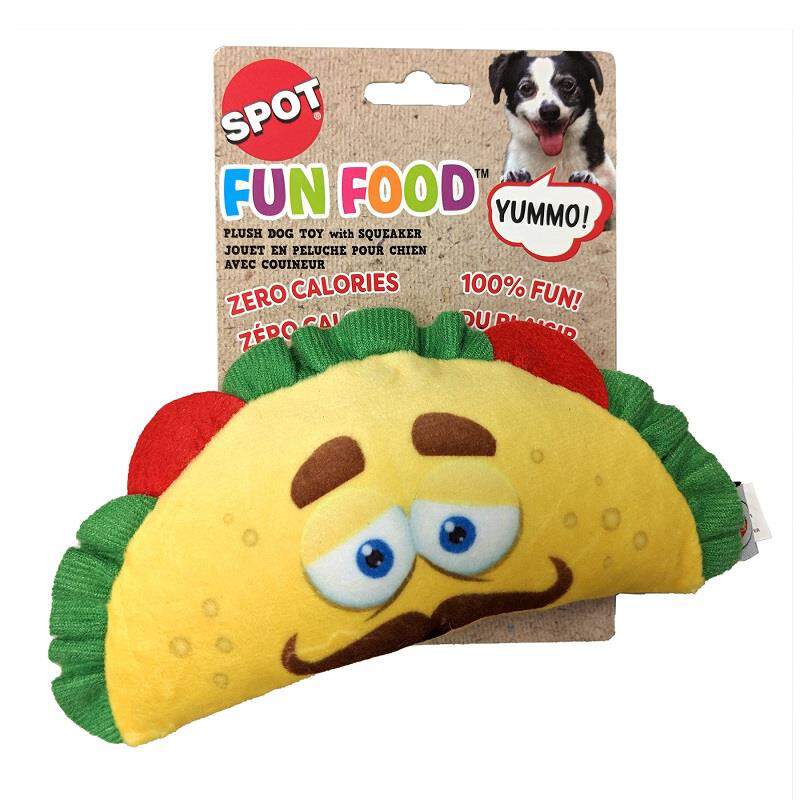 Spot® Fun Food Taco Dog Toy