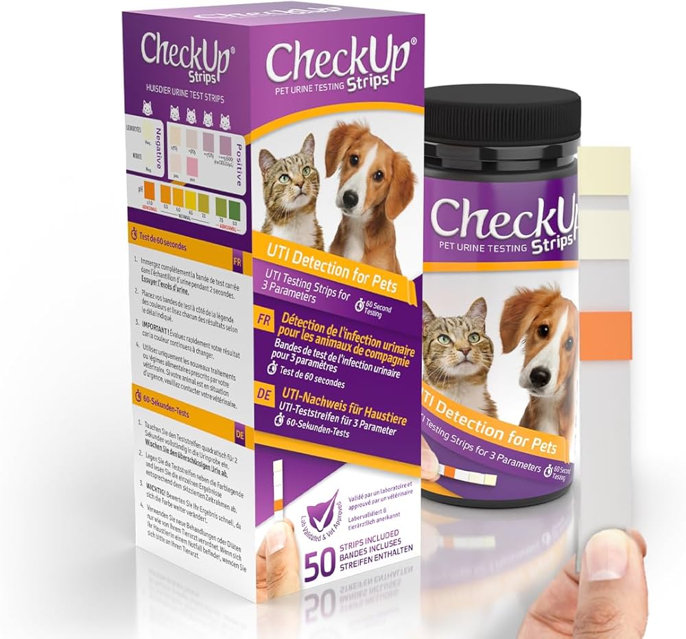 CheckUP UTI Detection Strips for Dogs & Cats