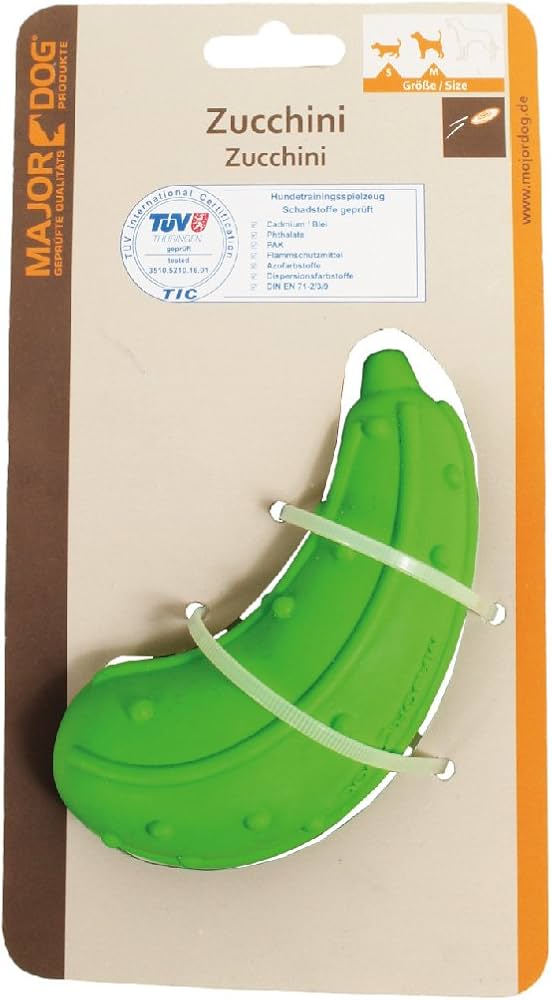 MajorDog Zucchini Chew Toy