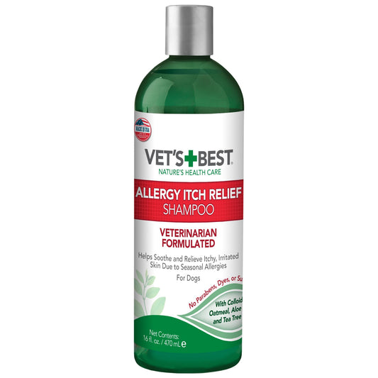 Vets Best Allergy Itch Relief Shampoo Dog 16oz