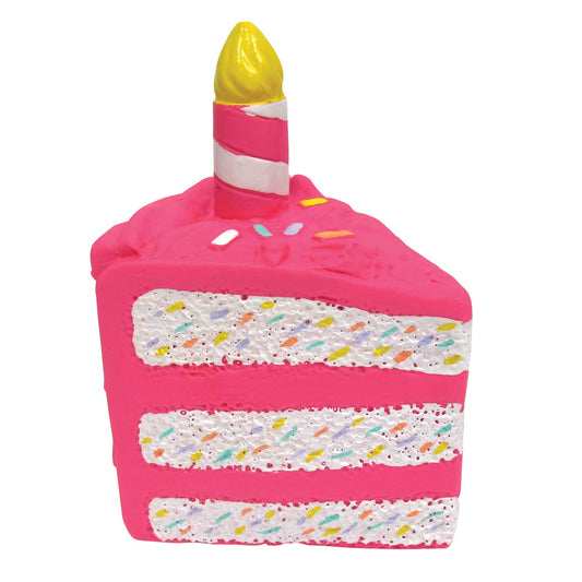 foufouBRANDS™ Birthday Cake Chew Dog Toy