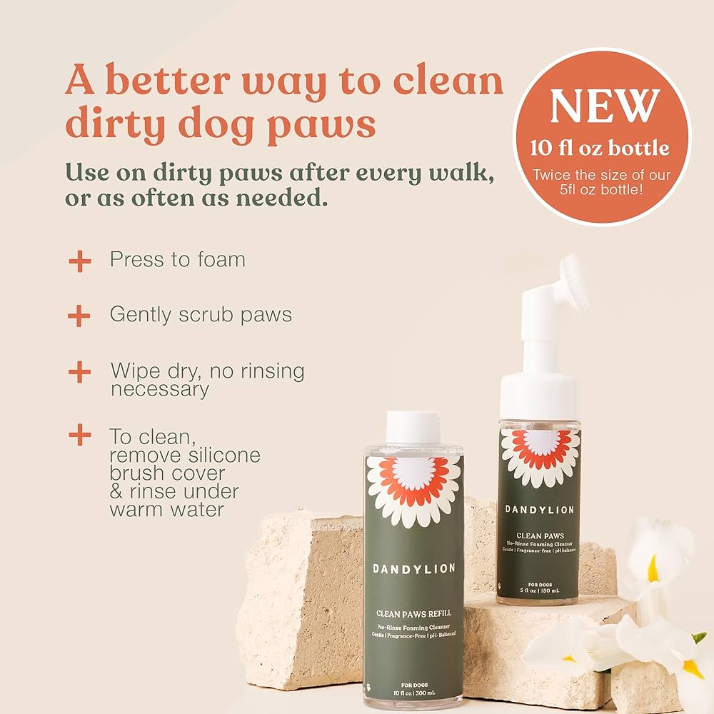 Clean Paws No-Rinse Foaming Cleanser